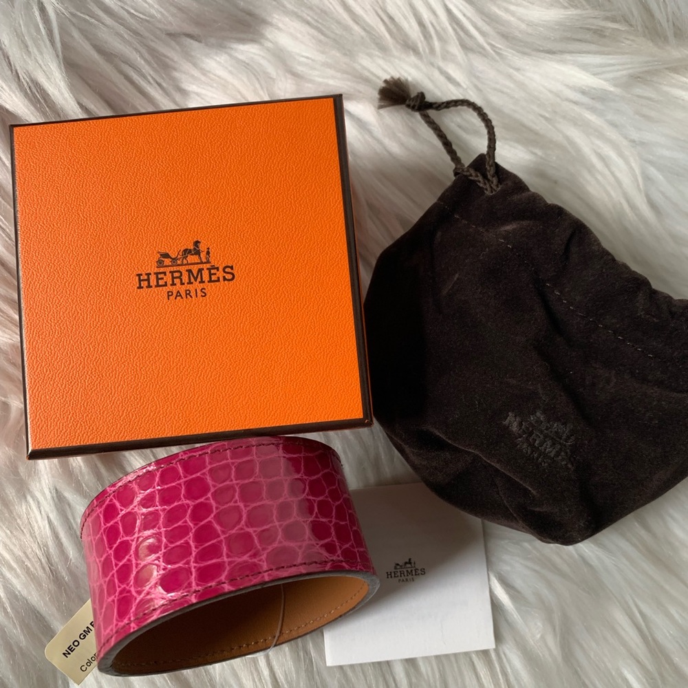 Hermès Neo GM Bracelet Alligator